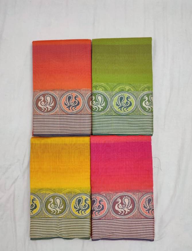 Vatika 6004 Latest Fancy Cotton Casual Wear Designer Saree Collection